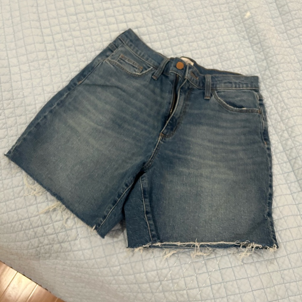 Denim cutoffs